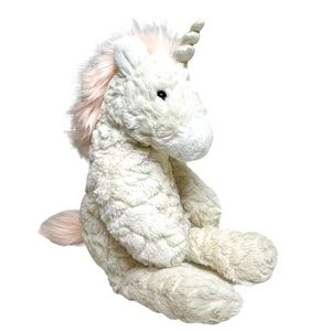 Mary Meyer Unicorn Soft Plush Putty Cream Toy Lovey 14”